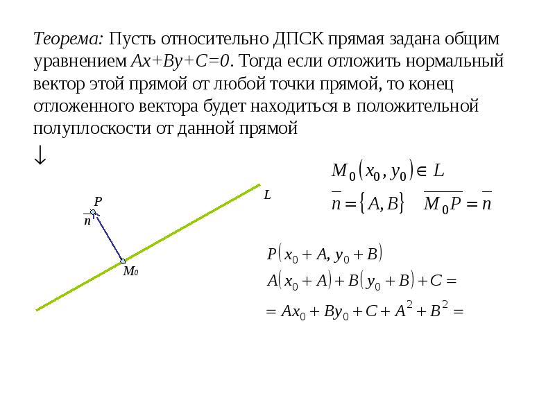 Прямые через точку б. Нормальный вектор прямой. Уравнение прямой с нормальным вектором. Уравнение прямой по точке и нормальному вектору. Уравнение прямой через точку и нормальный вектор.