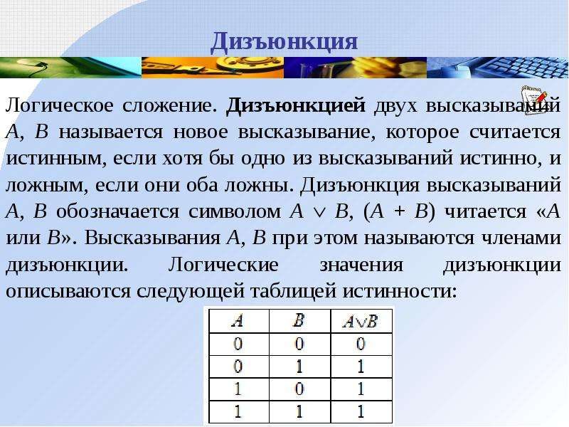 Математическая логика язык математики проект