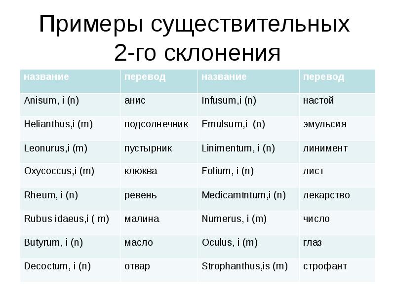 Категории имени существительного в латинском языке. Существительные 2 склонения в латинском языке. Существительные 2 склонения латынь. Окончания 2 склонения латынь. Существительные 2-го склонения латынь.