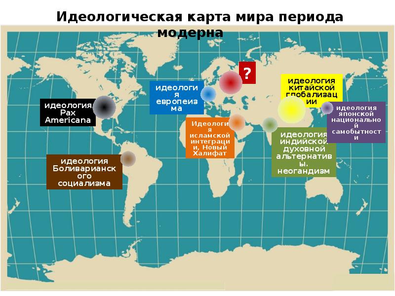 Геополитическая обстановка в мире