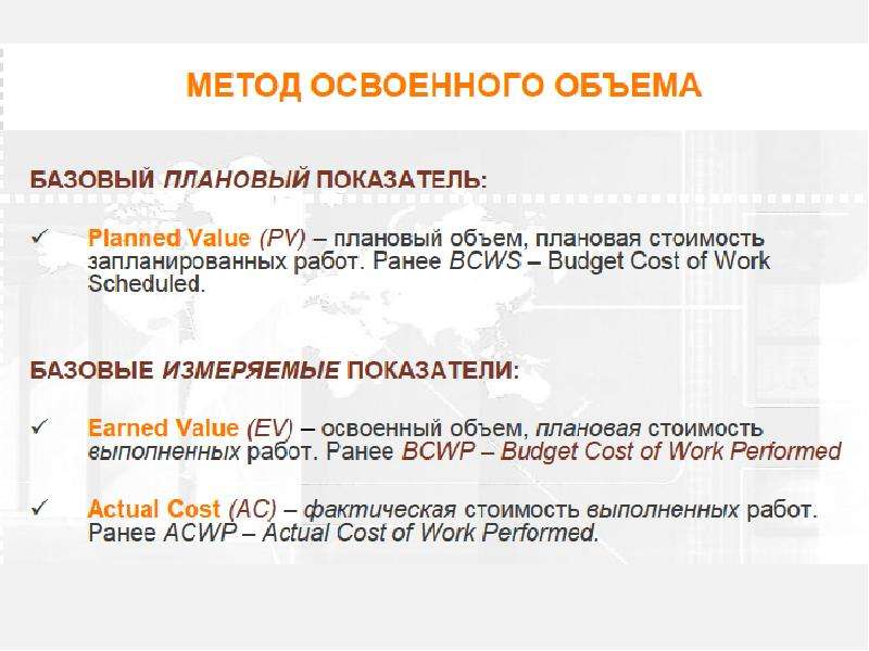 Управление стоимостью проекта доклад