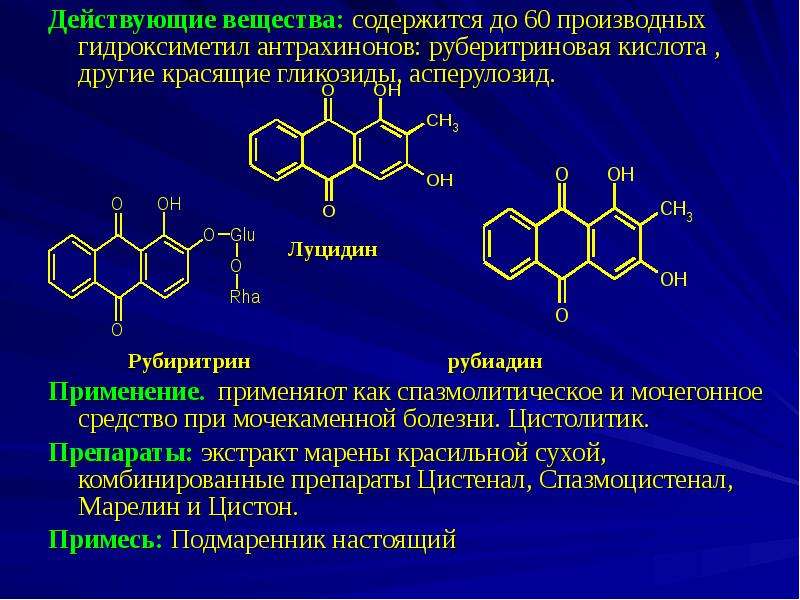 Действующее вещество