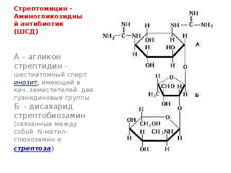 Антибиотиков полученных из актиномицет