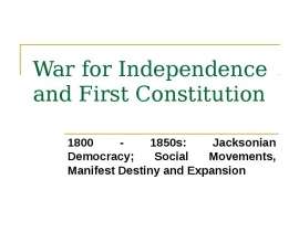 War for Independence