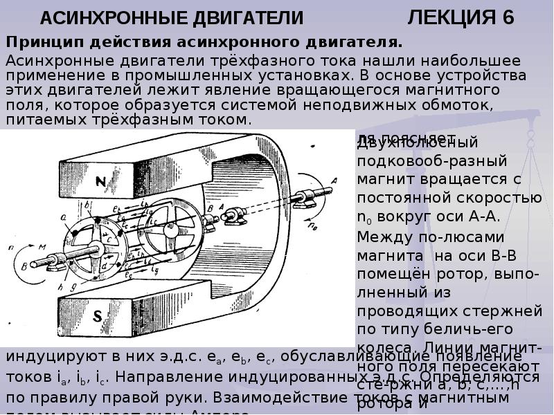 Второе название асинхронного двигателя