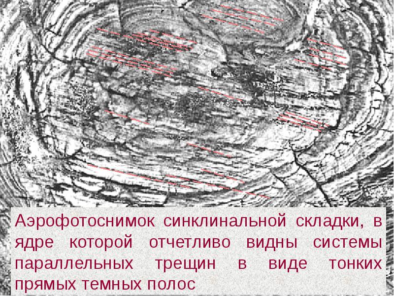 Расположите показанные на рисунке слои горных пород в порядке убывания их возраста