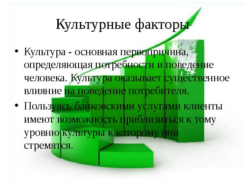 Культурные факторы