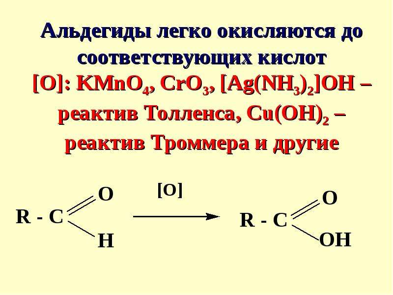 Плюсы реагентов. Альдегид плюс реактив Толленса. Кетоны с реактивом Толленса. Реакция окисления.