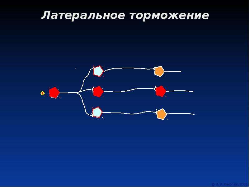 Латеральное торможение схема