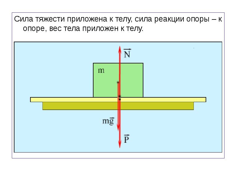 На каком рисунке верно показаны силы действующие между столом и книгой