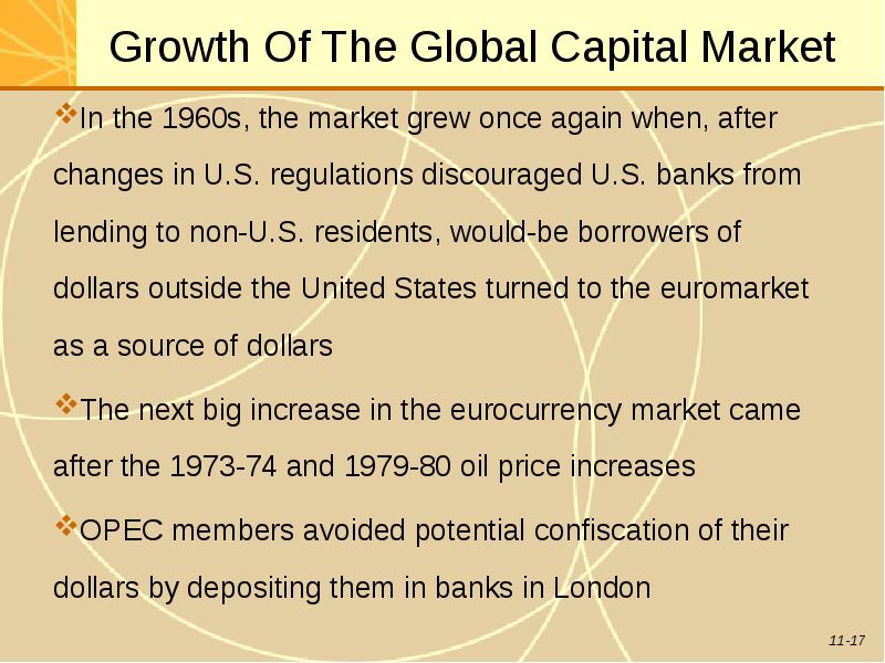 Global capital