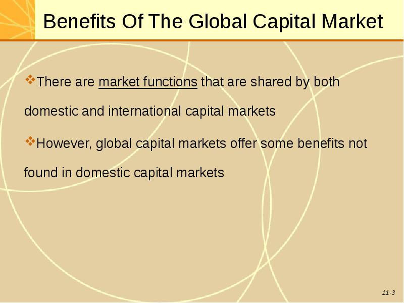 Global capital