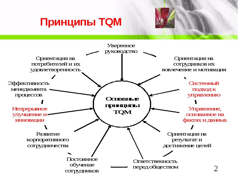 Изменение корпоративной культуры организации. Принципы TQM. Принципы всеобщего управления качеством TQM. Концепция total quality Management. Total quality Management принципы.