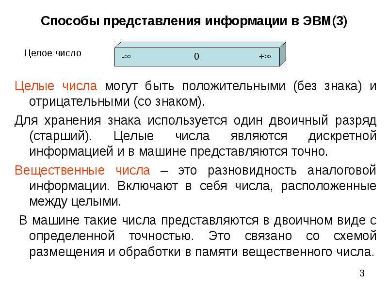 Для представления информации в компьютере используется аналоговый способ дискретный способ