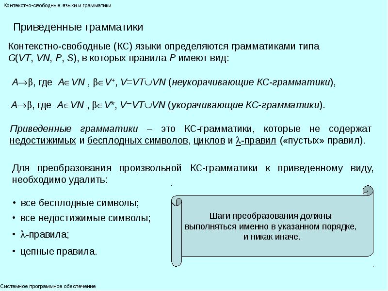 Контекстно свободных грамматик