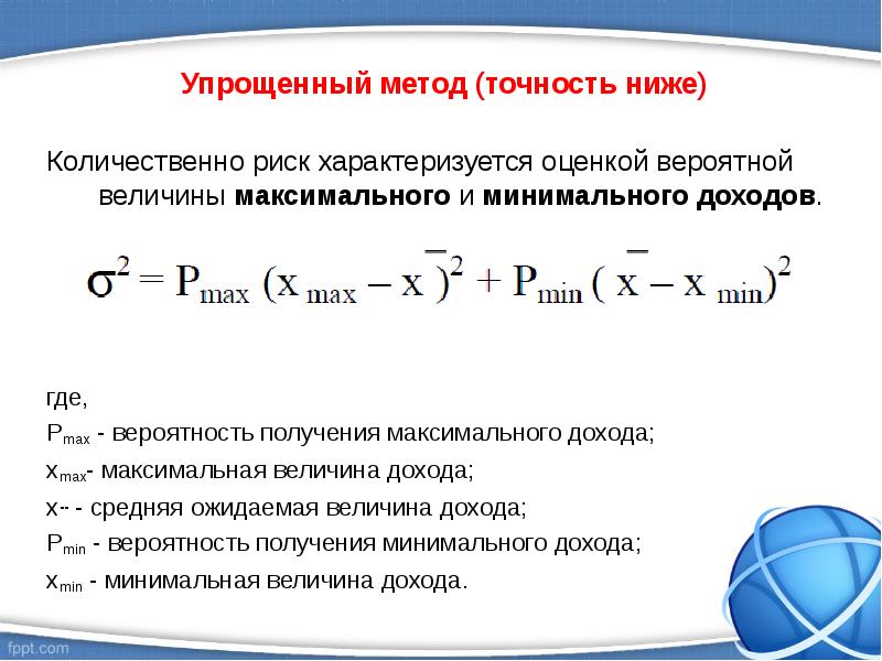 Вероятная оценка. Минимальная оценка вероятность. Упрощенный метод. Метод упрощающих оценок. Подходы к упрощению математической модели.