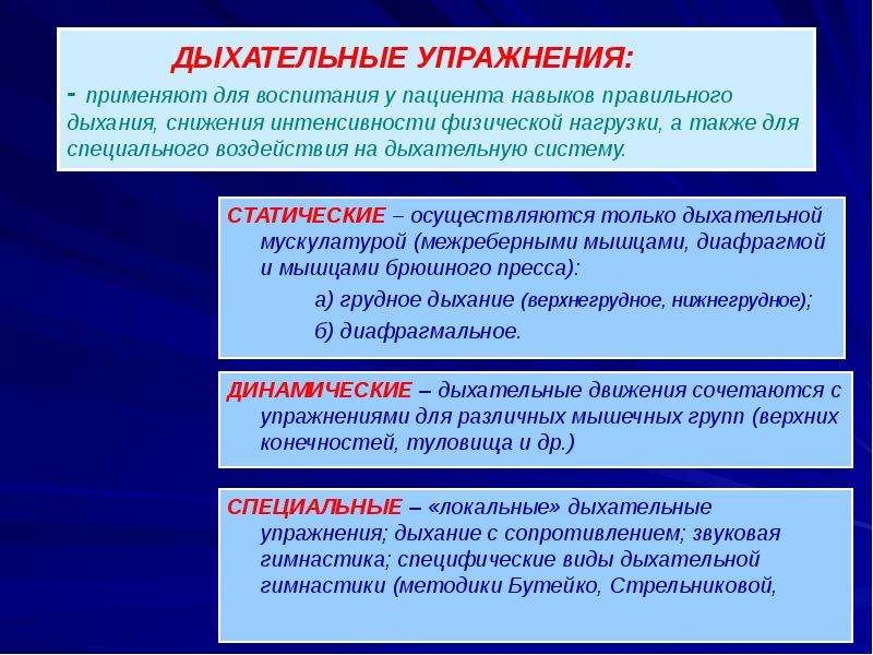 Реабилитация дыхательной системы презентация