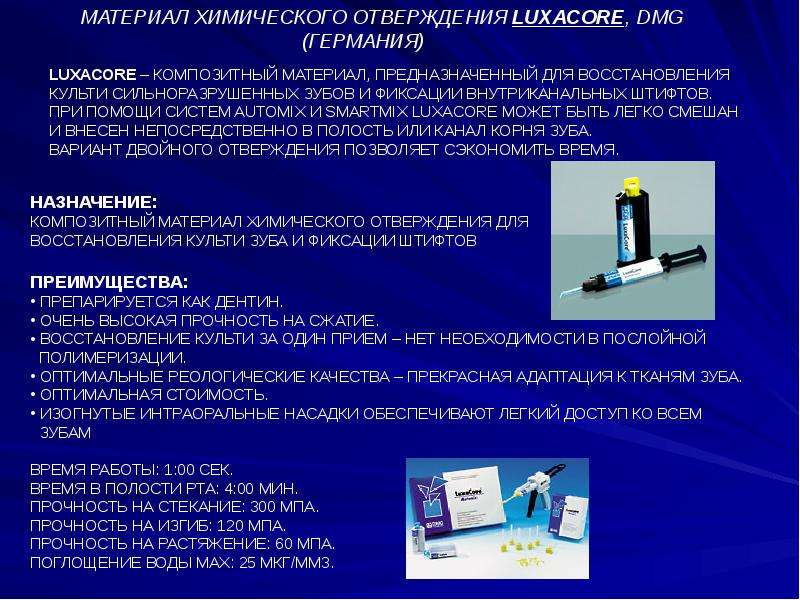 Композитные материалы светового отверждения презентация