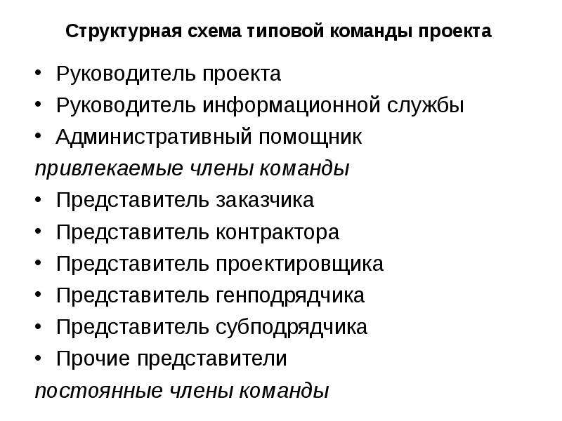 Обязанности ассистента. Структурная схема типовой команды проекта. Руководитель проекта схема. Инструкция административная. Типичные командные проблемы.