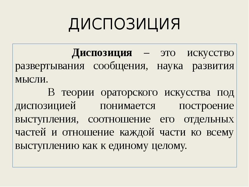 Внутренней диспозицией. Диспозиция. Диспозиция нормы.