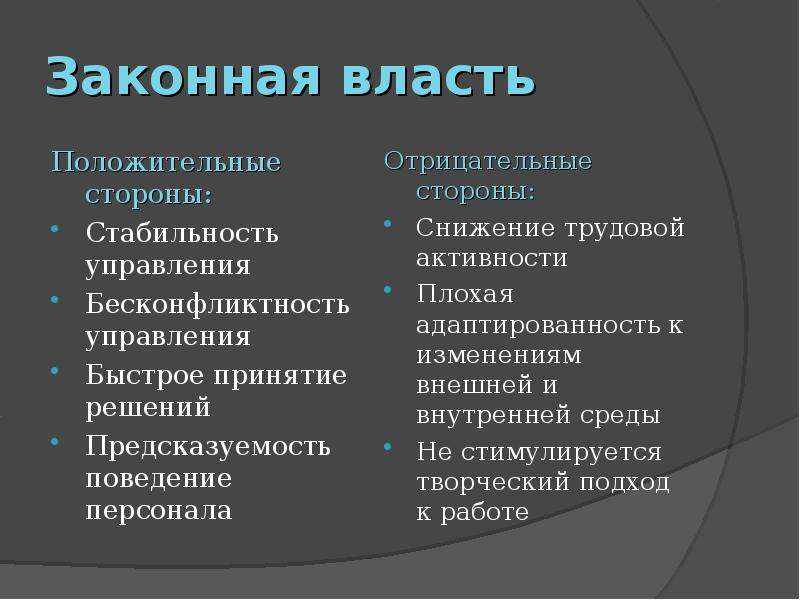 Позитивная власть