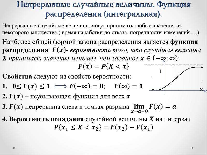 Найти распределение непрерывной случайной величины