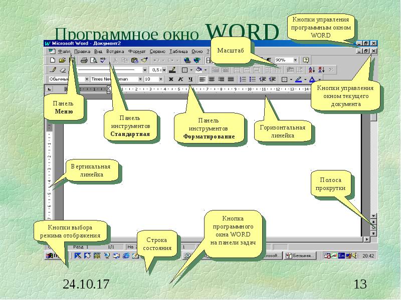 Меню окна word. Структурные элементы окна MS Word. Структура окна ворд 2007. Интерфейс окна MS Word 2010. Кнопки управления окном в wordpad.
