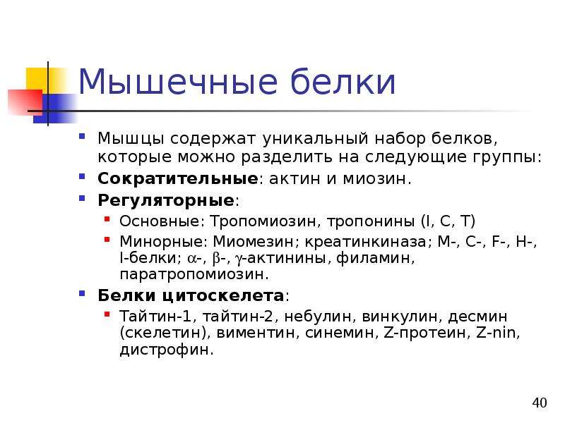 Высокий белок в мышцах. Роль белков в мышечной ткани. Основные белки мышечной ткани. Характеристика белков мышечной ткани. Структурные белки мышечной ткани где они находятся.