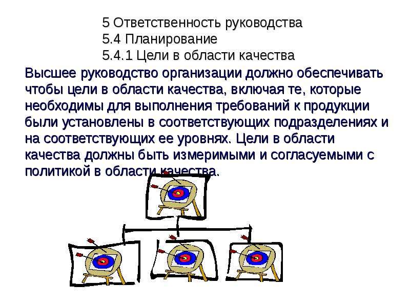 Стандарт ответственность руководства