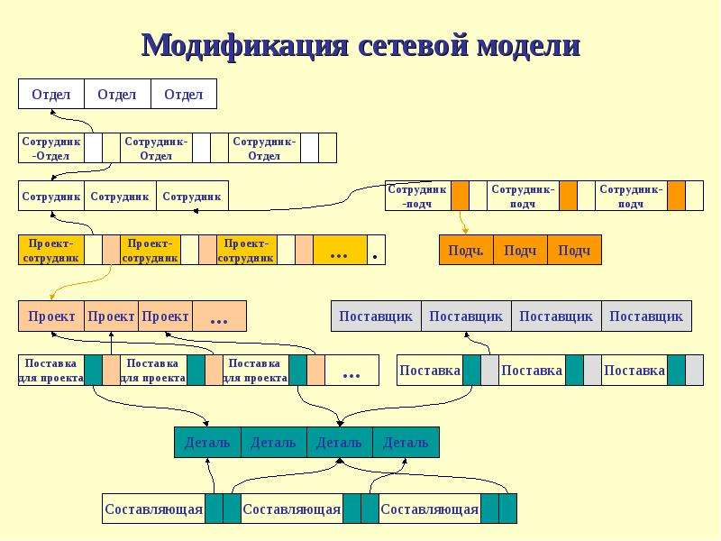 Презентация сетевая модель данных 11 класс