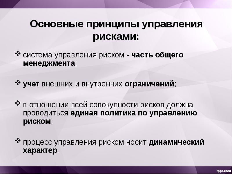 Принципы управления проектами