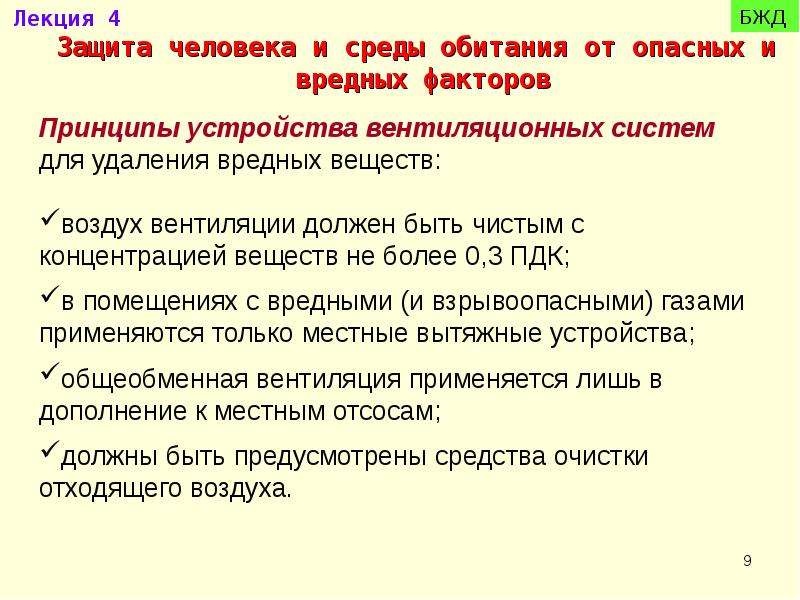 Защита человека от вредных и опасных производственных факторов презентация