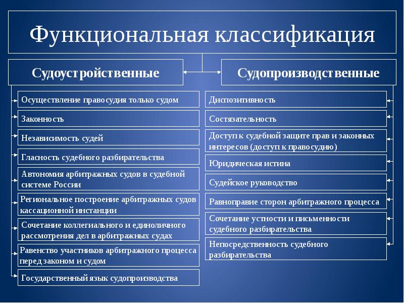 Функциональная классификация