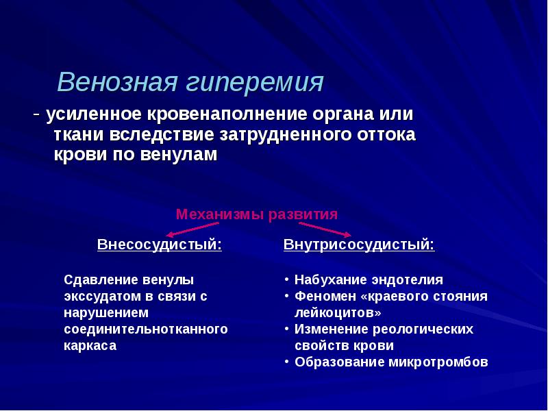 Нарушение периферического кровообращения презентация