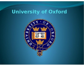 University of Oxford