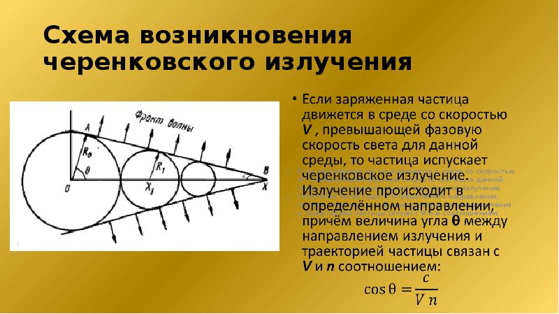 Черенковский счетчик схема