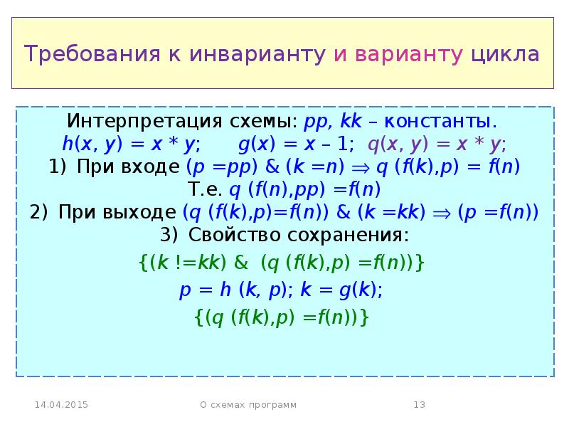 Поиск инварианта проект 8 класс