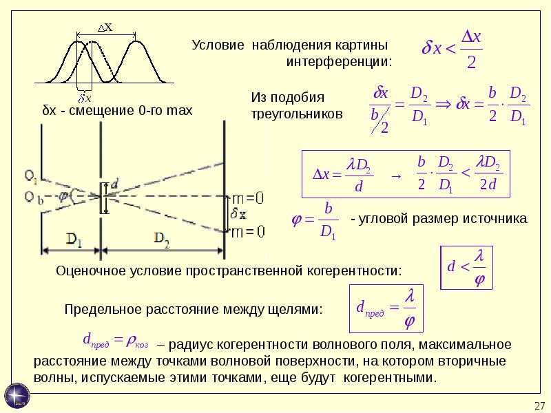 Длина волны интерференция. Условия наблюдения интерференции. Условия наблюдения интерференционной картины. Условия интерференции света. Условия наблюдения интерференции света.