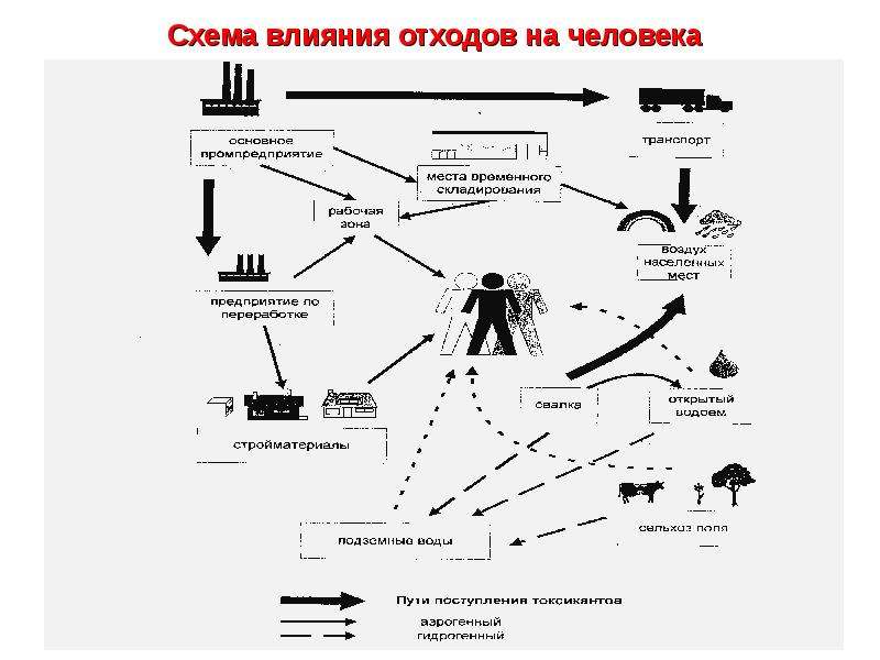 Влияние бытовых отходов на окружающую среду презентация