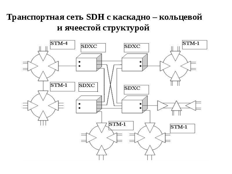 Схема транспортной сети