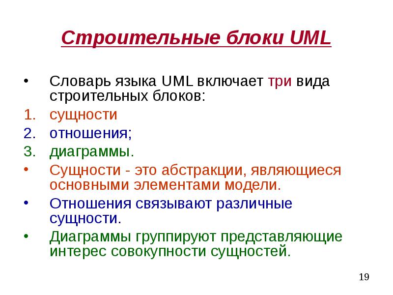 Блоки сущности. Строительные блоки uml. Словарь uml включает строительные блоки. Словарь языка uml включает следующие строительные блоки.