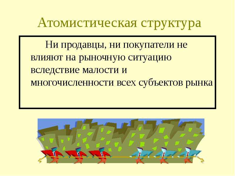 Конкуренция 10 класс обществознание презентация. Атомистическая конкуренция это. Многочисленность субъектов рынка. Совершенная конкуренция картинки. Совершенная конкуренция картинки для презентации.