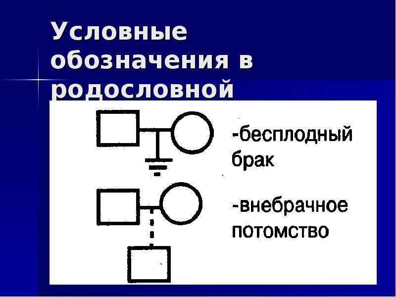 Генеалогический метод исследования презентация