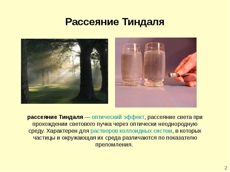 Эффект тиндаля картинка