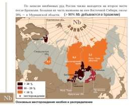 Запасы тантала Nb,Ta,TR RF