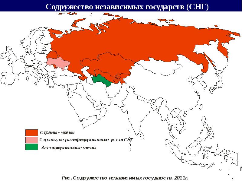 Геополитическое положение россии карта