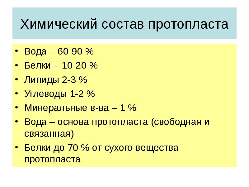 Протопласт. Основные химические компоненты протопласта. Химический состав протопласта. Протопласт, его химический состав. Химический состав и физические свойства протопласта.