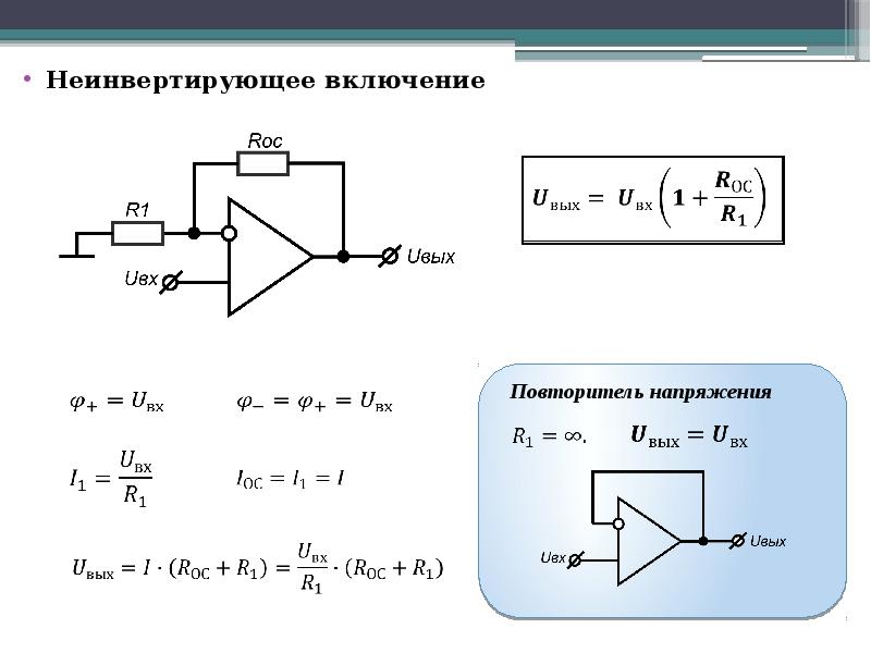 Операционные усилители презентация