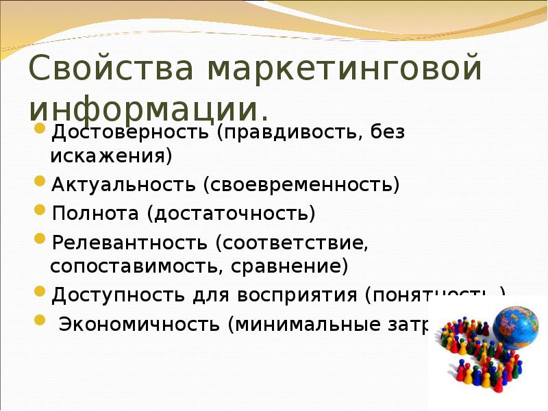 Маркетинг информация