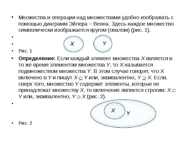 Каждое из множества